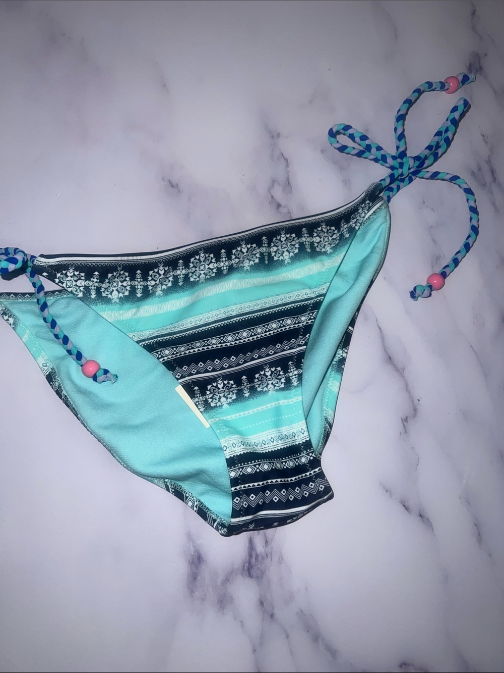 Bingo Small Braided String Bikini Bottom New